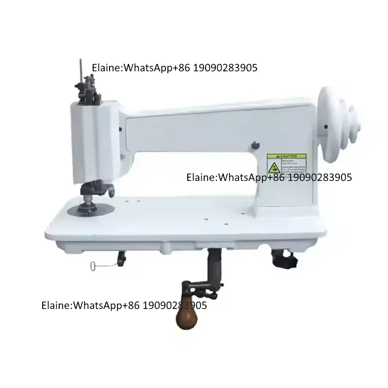 Embroidery Machines - จักรเย็บผ้าแบบมือหมุน รุ่น QK-10-1 แบบเตียงราบ สำหรับใช้ในครัวเรือน พร้อมฟังก์ชั่นปักลาย