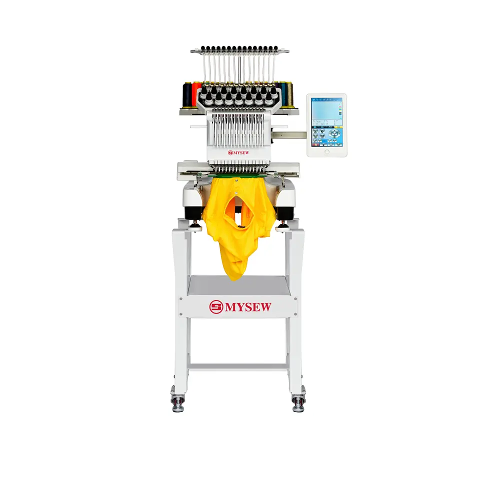 Embroidery Machines - เครื่องปักคอมพิวเตอร์อัตโนมัติ MYSEW MFS 1500 คุณภาพสูงสำหรับงานอุตสาหกรรม หัวเดียว