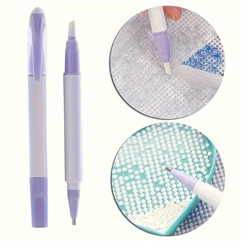 Embroidery Paper - เครื่องมือถอดฟิล์มสำหรับงานเพชรปัก, ฟิล์มป้องกันฝุ่นสำหรับงานเพชรปัก, เครื่องตัดกระดาษเซรามิก - ใช้ได้สองแบบ, ปากกาแต้มเพชร