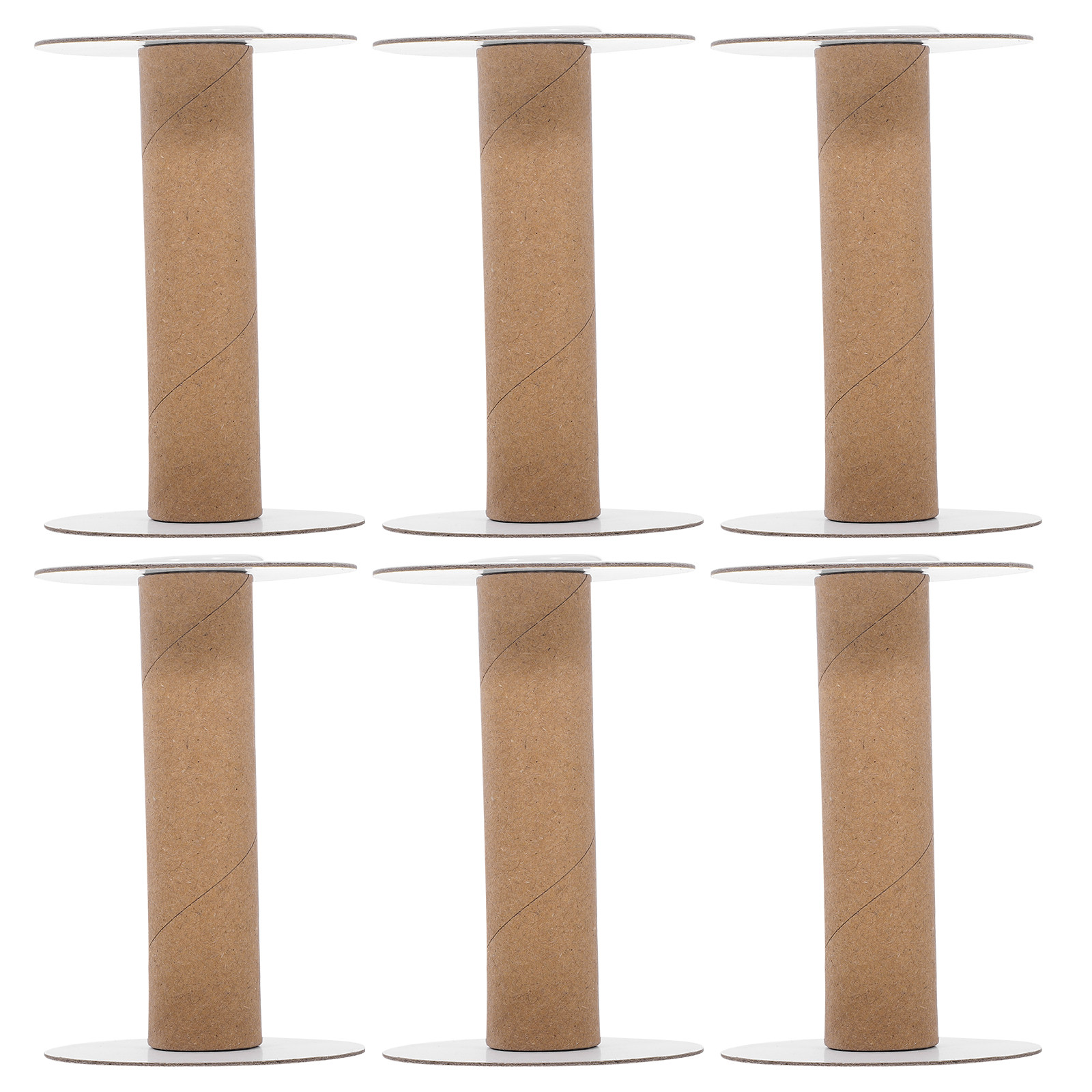 Embroidery Paper - 10 ชิ้น แกนด้ายพลาสติกทนทานต่อการสึกหรอ สำหรับงานเย็บปักถักร้อย DIY งานฝีมือในบ้าน