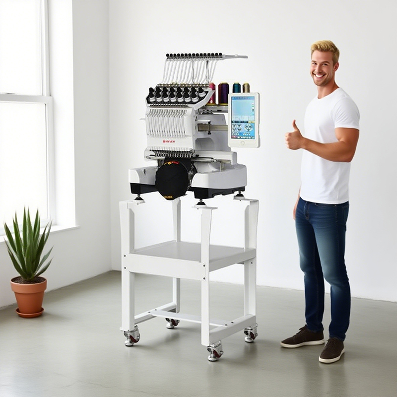 Embroidery Machines - เครื่องปักคอมพิวเตอร์อุตสาหกรรมความเร็วสูง MFS1500 15 หัว พร้อมระบบปักดิจิตอลอัจฉริยะแบบหัวเดียว