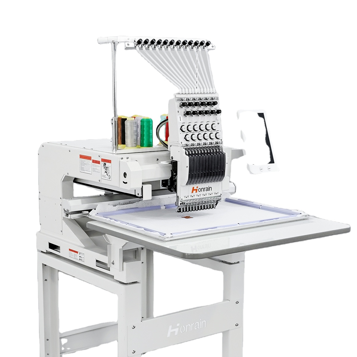 Embroidery Machine China - เครื่องปักผ้าหัวเดียวคุณภาพสูงจากโรงงานจีน 12 เข็ม สำหรับงานปักผ้า 3 มิติ