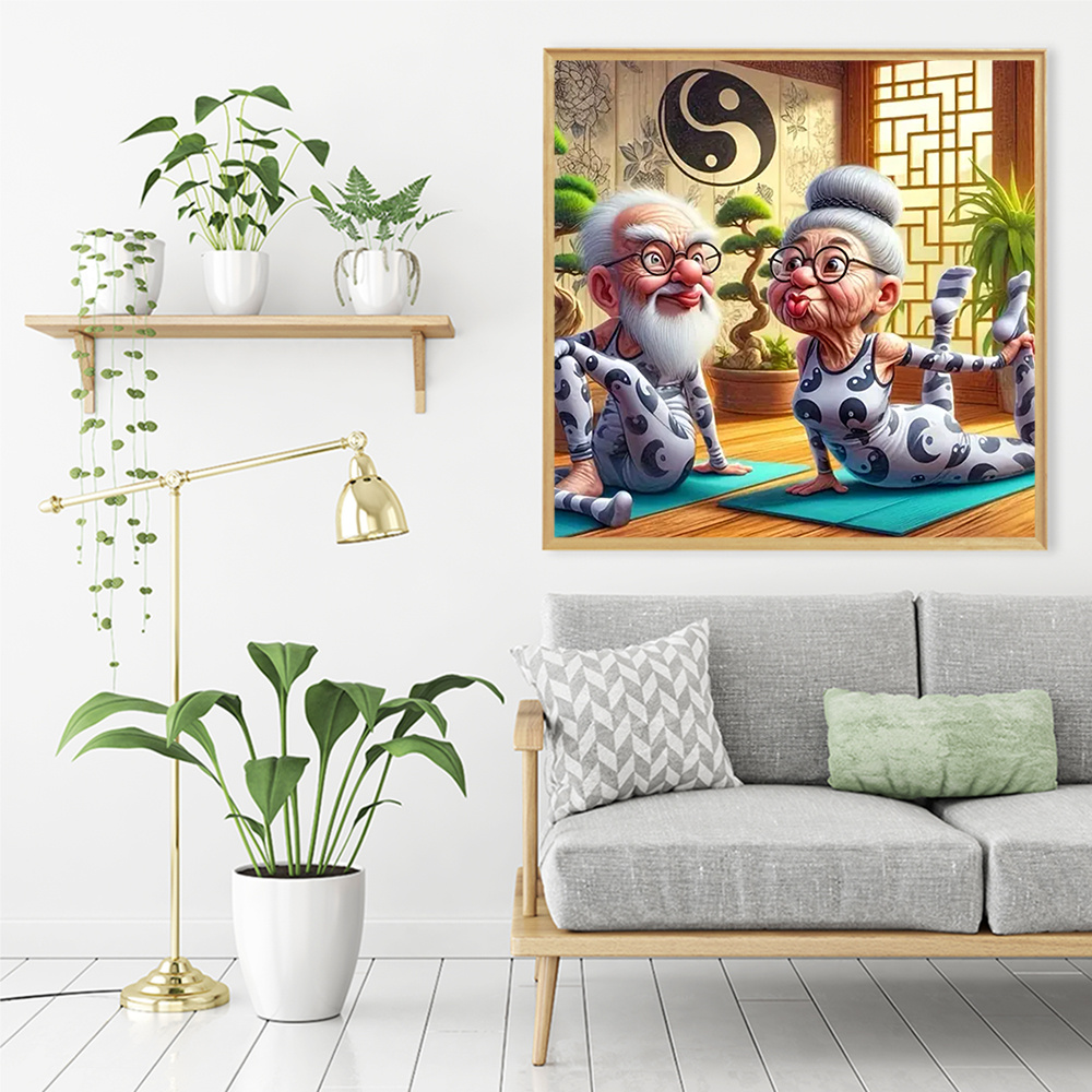 Momoart เก่าคนเพชรโมเสคคู่เต็ม - Embroidery Room บทวิจารณ์และราคา