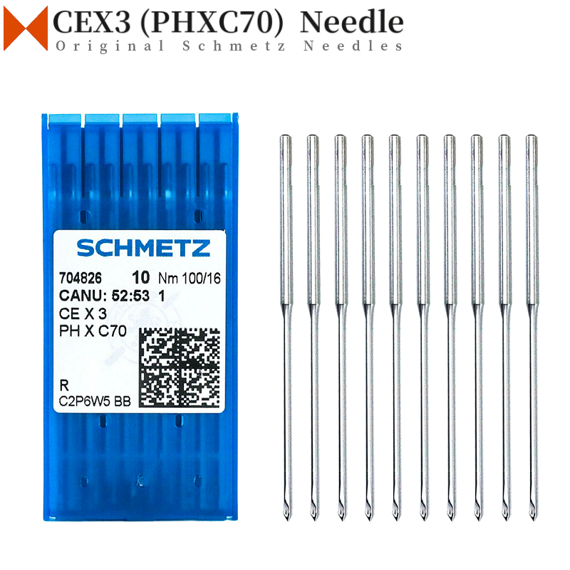 10 PCS CEX3 (PHXC70) Schmetz เ - Embroidery Machine China บทวิจารณ์และราคา