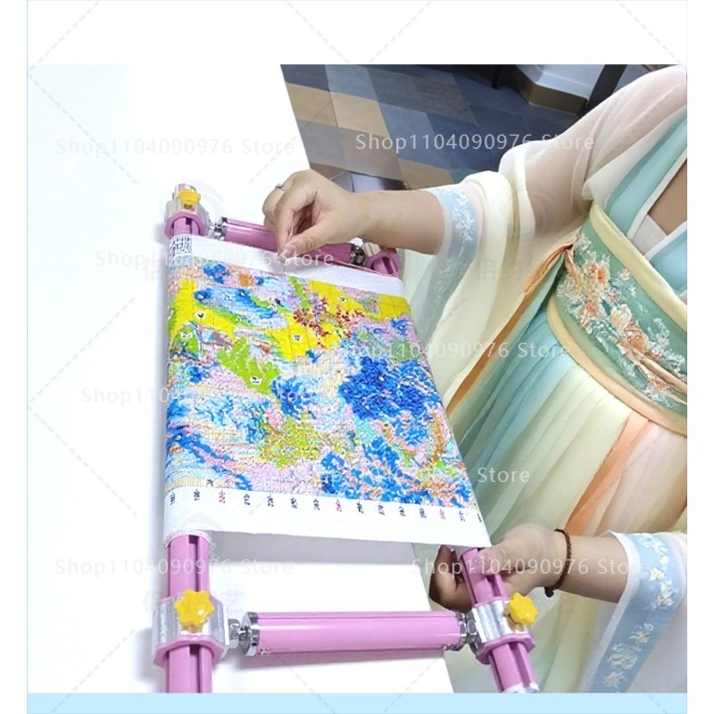 ราวตากผ้าแบบเลื่อน 4 ช่อง สีสั - Embroidery Xpress บทวิจารณ์และราคา