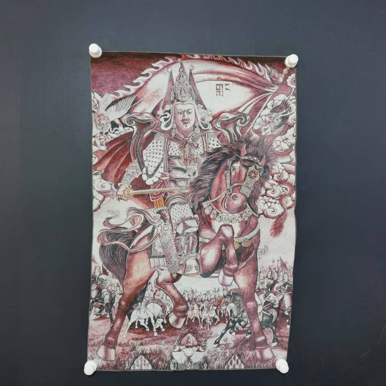 ภาพปักธงทังก้าขนาด 35 นิ้ว ศิล - Embroidery Horse บทวิจารณ์และราคา