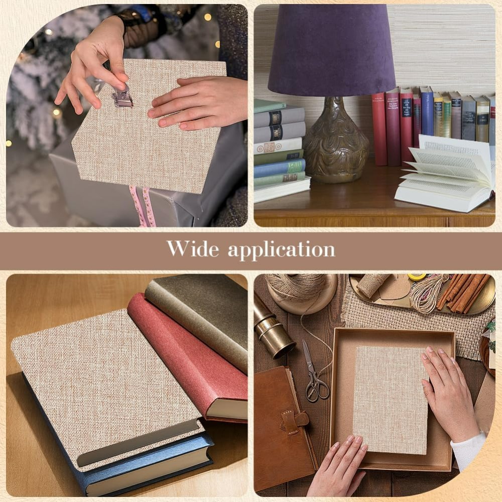 51x11.8 นิ้วหนังสือผ้า Tan ผ้า - Embroidery Paper บทวิจารณ์และราคา
