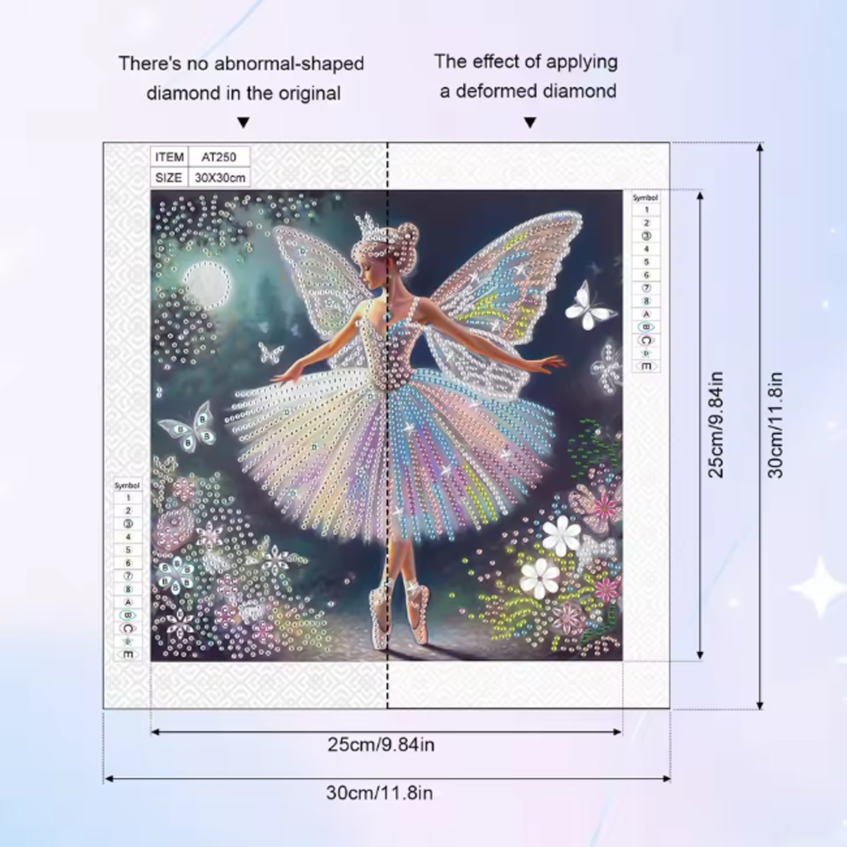 ชุดลายผีเสื้อแฟนตาซี รูปทรงพิเ - Embroidery Ideas บทวิจารณ์และราคา