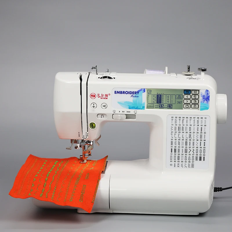 จักรเย็บผ้าและปักผ้าไฟฟ้าขนาดเ - Embroidery Machine China บทวิจารณ์และราคา