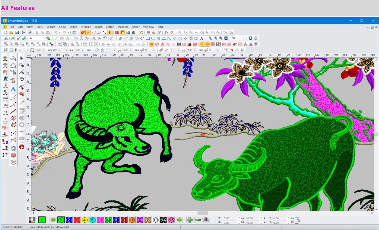 ซอฟต์แวร์แปลงไฟล์เป็นเวกเตอร์ส - Embroidery Vector บทวิจารณ์และราคา