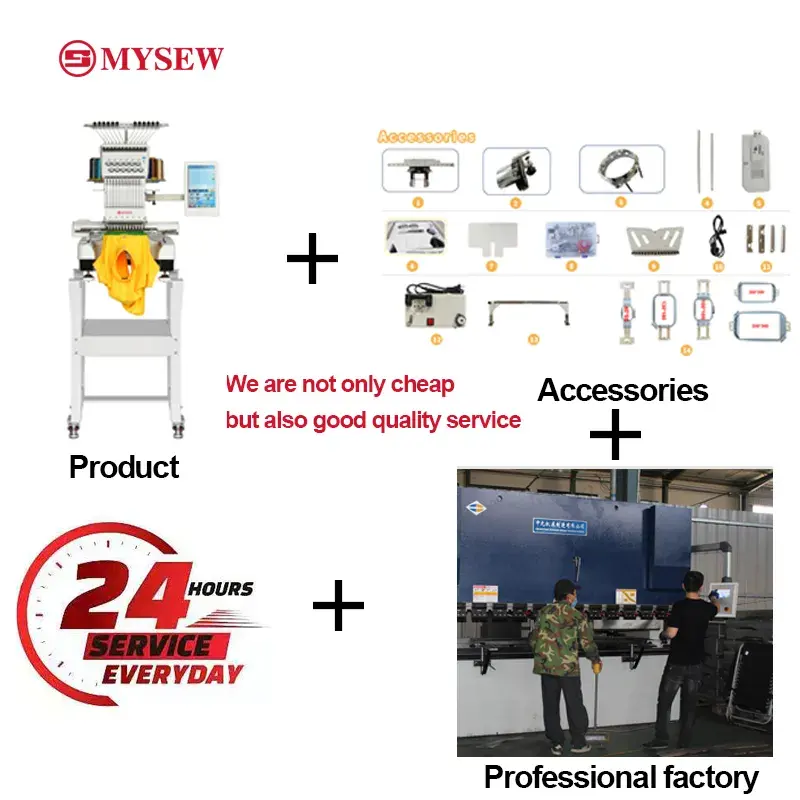 ราคาเครื่องปักผ้าอุตสาหกรรม MY - Embroidery Machines บทวิจารณ์และราคา