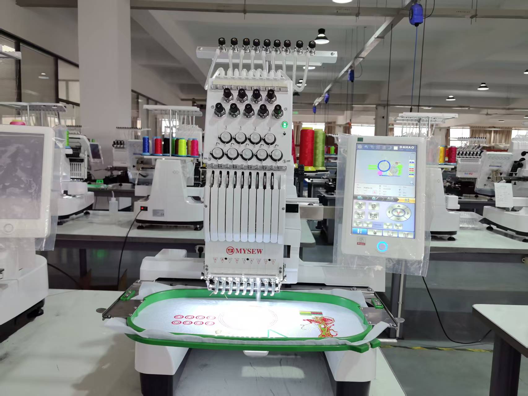 เครื่องปักผ้าอัตโนมัติ MFS800  - Embroidery Machines บทวิจารณ์และราคา