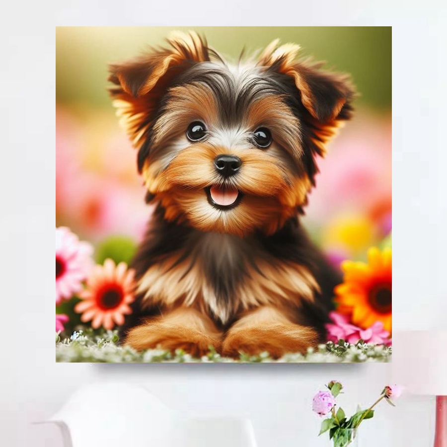 ยอร์คเชียร์ เทอร์เรียร์ ด็อก 5 - Embroidery Room บทวิจารณ์และราคา