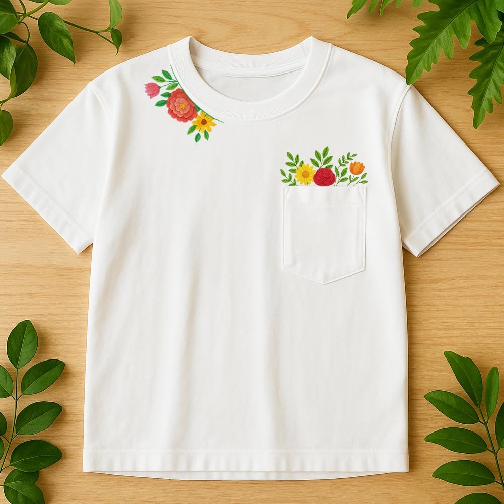 กระดาษรองปักลายดอกไม้แบบละลายน - Embroidery Paper บทวิจารณ์และราคา