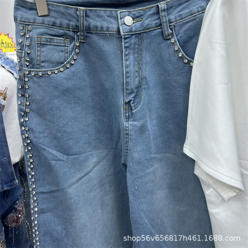 ชุดเซ็ตสองชิ้นสำหรับผู้หญิง สไ - Embroidery On Jeans บทวิจารณ์และราคา
