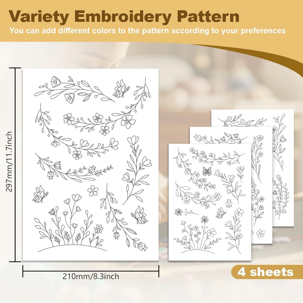 กระดาษรองปักลายละลายน้ำได้ แผ่ - Embroidery Paper บทวิจารณ์และราคา