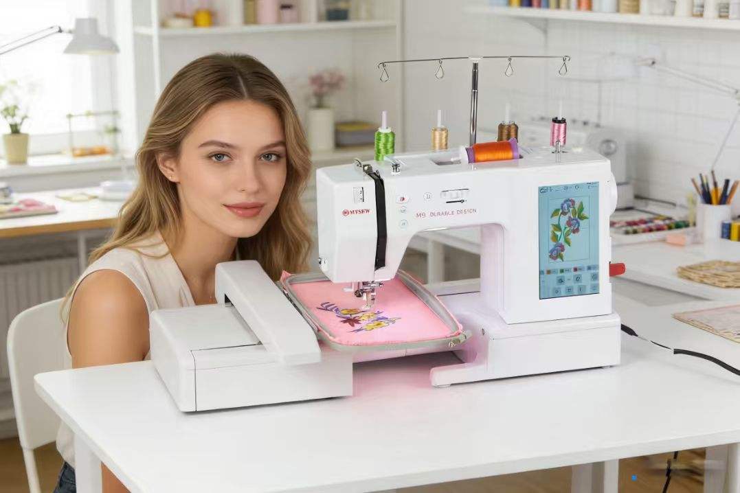 เครื่องปักผ้าอัตโนมัติ MYSEW M - Embroidery Machines บทวิจารณ์และราคา