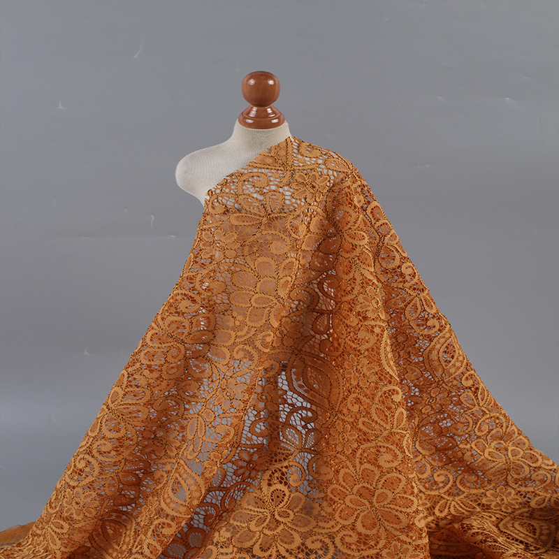 ผ้าลูกไม้ลายฉลุแบบละลายน้ำได้  - Embroidery Garment บทวิจารณ์และราคา