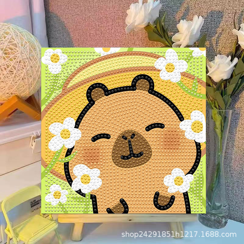 ภาพวาดตกแต่งคริสตัลเพชรลายการ์ - Embroidery Ideas บทวิจารณ์และราคา