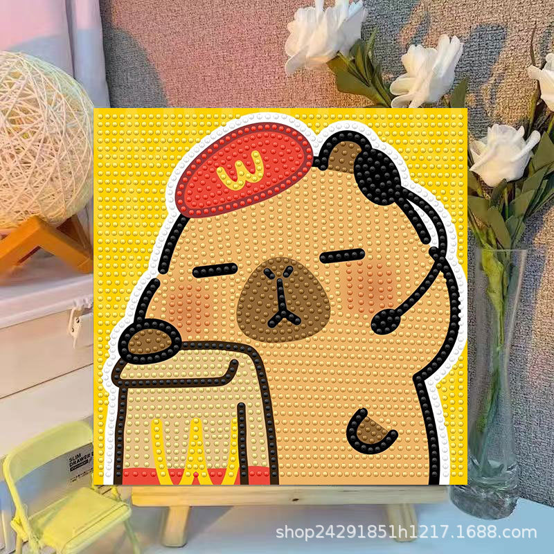 ภาพวาดตกแต่งคริสตัลเพชรลายการ์ - Embroidery Ideas บทวิจารณ์และราคา