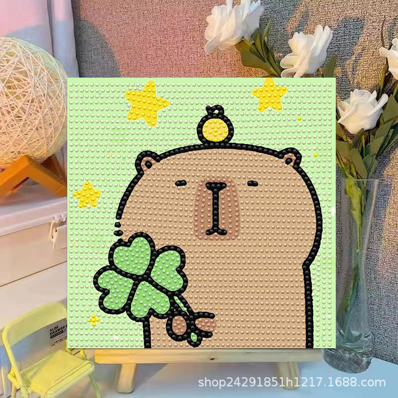 ภาพวาดตกแต่งคริสตัลเพชรลายการ์ - Embroidery Ideas บทวิจารณ์และราคา